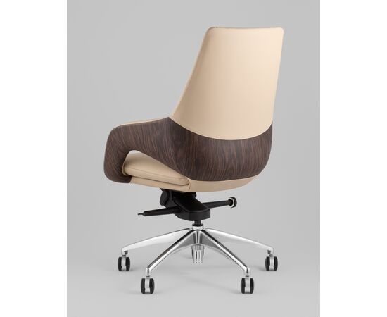 Кресло офисное TopChairs Reign бежевый, изображение 8 | Интернет магазин мебели и декора LifeDekor