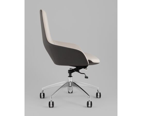 Кресло офисное TopChairs Soulo светло-серый, серый, изображение 6 | Интернет магазин мебели и декора LifeDekor