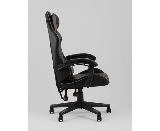 Кресло спортивное TopChairs Commander черно-серый, изображение 4 | Интернет магазин мебели и декора LifeDekor