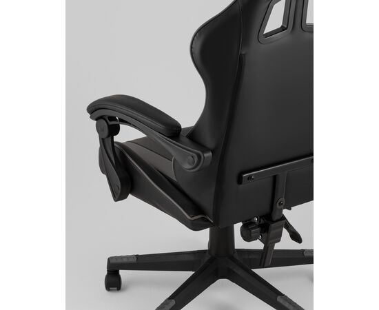 Кресло спортивное TopChairs Commander черно-серый, изображение 7 | Интернет магазин мебели и декора LifeDekor