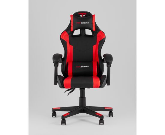 Кресло спортивное TopChairs Commander черно-красный, изображение 5 | Интернет магазин мебели и декора LifeDekor