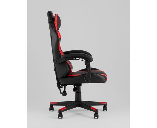 Кресло спортивное TopChairs Commander черно-красный, изображение 6 | Интернет магазин мебели и декора LifeDekor