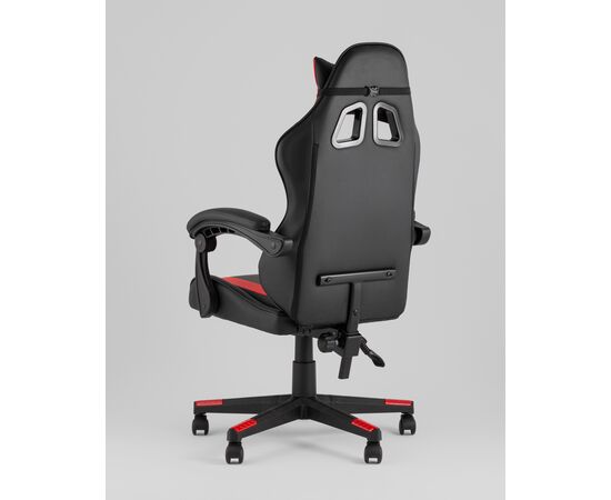 Кресло спортивное TopChairs Commander черно-красный, изображение 8 | Интернет магазин мебели и декора LifeDekor