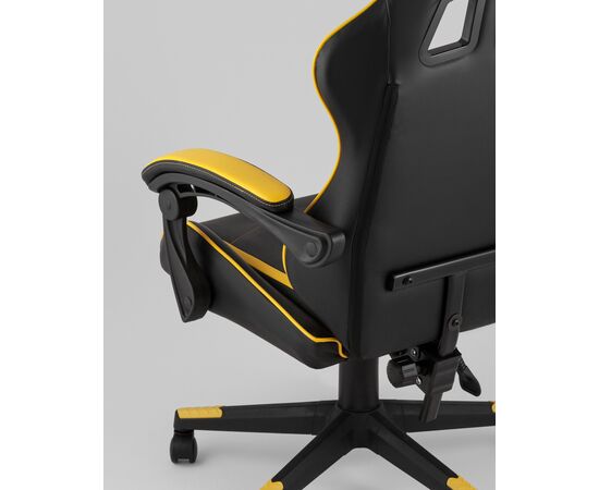Кресло спортивное TopChairs Shadow черно-желтый, изображение 7 | Интернет магазин мебели и декора LifeDekor