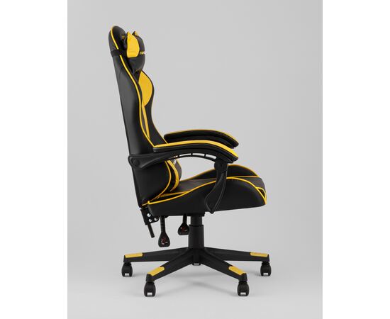 Кресло спортивное TopChairs Shadow черно-желтый, изображение 4 | Интернет магазин мебели и декора LifeDekor
