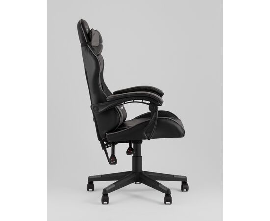 Кресло спортивное TopChairs Shadow черно-серый, изображение 6 | Интернет магазин мебели и декора LifeDekor