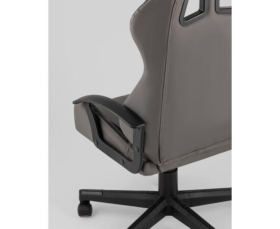Кресло спортивное TopChairs Wyvern серо-черный, изображение 7 | Интернет магазин мебели и декора LifeDekor