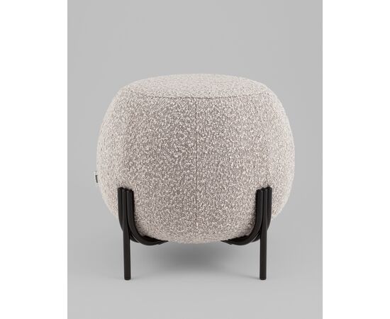 Пуф Флик new ткань букле серо-бежевый, изображение 3 | Интернет магазин мебели и декора LifeDekor