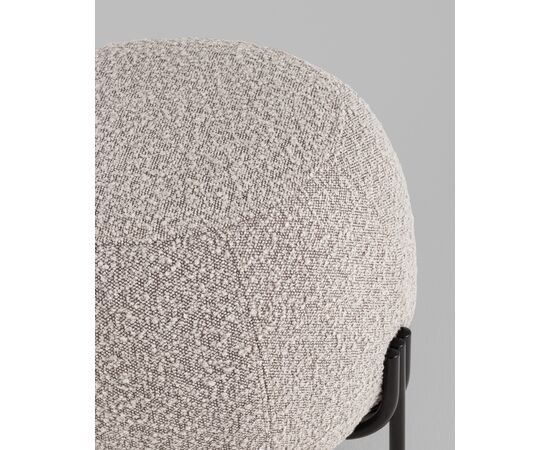 Пуф Флик new ткань букле серо-бежевый, изображение 5 | Интернет магазин мебели и декора LifeDekor