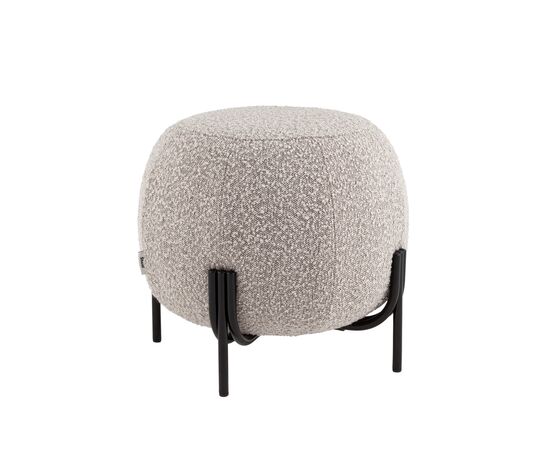 Пуф Флик new ткань букле серо-бежевый | Интернет магазин мебели и декора LifeDekor
