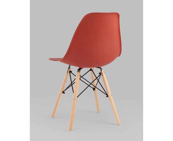 Стул Eames Style DSW терракотовый x4 (разборный каркас), изображение 6 | Интернет магазин мебели и декора LifeDekor