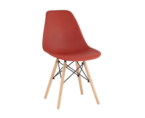 Стул Eames Style DSW терракотовый (разборный каркас), изображение 3 | Интернет магазин мебели и декора LifeDekor