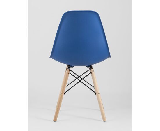 Стул Eames Style DSW синий (разборный каркас), изображение 7 | Интернет магазин мебели и декора LifeDekor