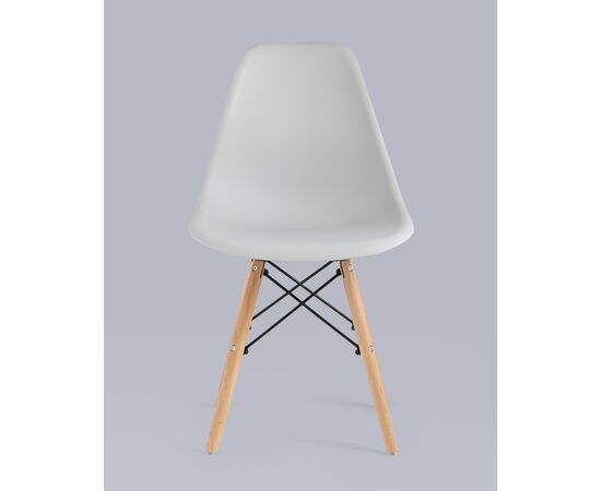 Стул Eames Style DSW светло-серый x4 (разборный каркас), изображение 5 | Интернет магазин мебели и декора LifeDekor