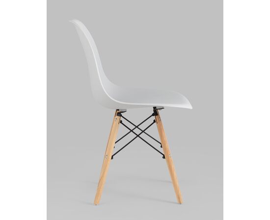 Стул Eames Style DSW светло-серый x4 (разборный каркас), изображение 6 | Интернет магазин мебели и декора LifeDekor