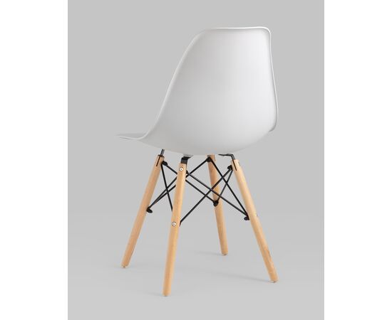 Стул Eames Style DSW светло-серый x4 (разборный каркас), изображение 8 | Интернет магазин мебели и декора LifeDekor
