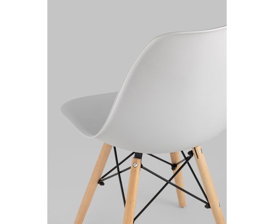 Стул Eames Style DSW светло-серый x4 (разборный каркас), изображение 10 | Интернет магазин мебели и декора LifeDekor