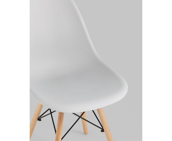 Стул Eames Style DSW светло-серый x4 (разборный каркас), изображение 11 | Интернет магазин мебели и декора LifeDekor