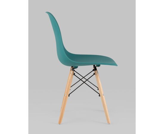 Стул Eames Style DSW темно-бирюзовый x4 (разборный каркас), изображение 6 | Интернет магазин мебели и декора LifeDekor