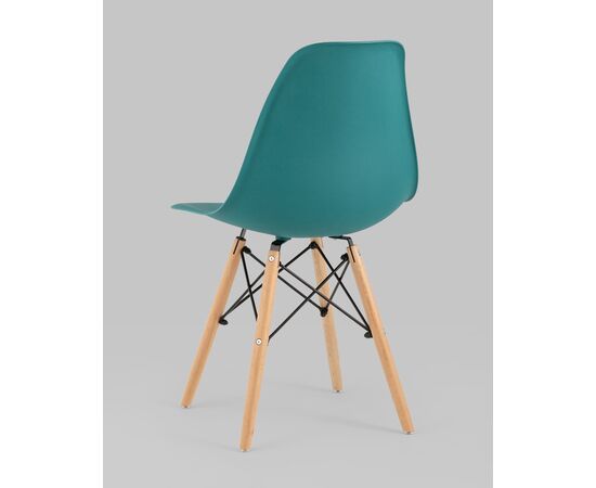 Стул Eames Style DSW темно-бирюзовый x4 (разборный каркас), изображение 8 | Интернет магазин мебели и декора LifeDekor