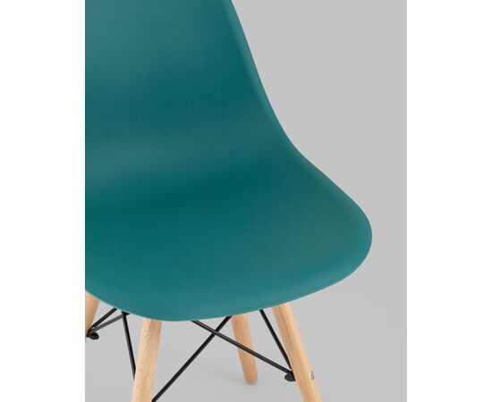 Стул Eames Style DSW темно-бирюзовый x4 (разборный каркас), изображение 11 | Интернет магазин мебели и декора LifeDekor