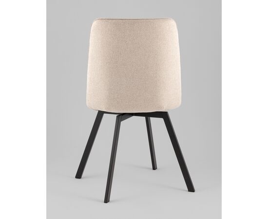 Стул Pleid вращающийся кремовый, изображение 9 | Интернет магазин мебели и декора LifeDekor