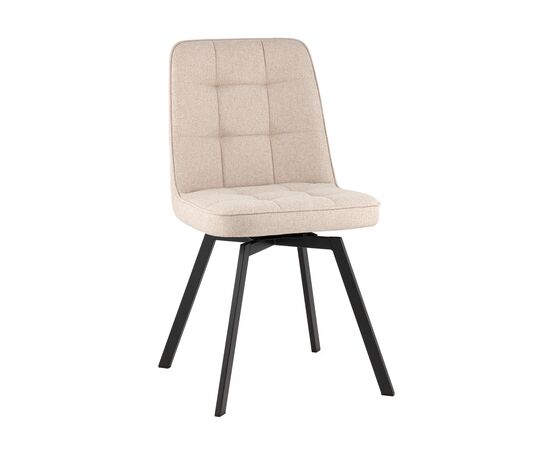 Стул Pleid вращающийся кремовый | Интернет магазин мебели и декора LifeDekor