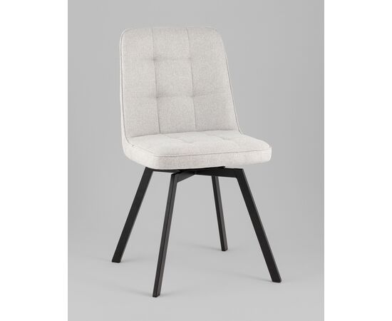 Стул Pleid вращающийся серый, изображение 4 | Интернет магазин мебели и декора LifeDekor