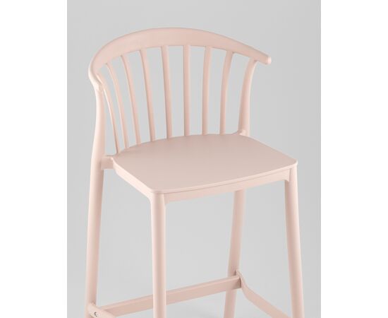 Стул полубарный Campo пластик бежевый, изображение 8 | Интернет магазин мебели и декора LifeDekor