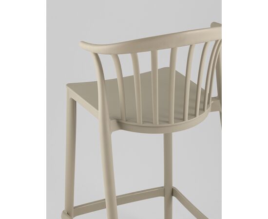 Стул полубарный Campo пластик зеленый, изображение 7 | Интернет магазин мебели и декора LifeDekor