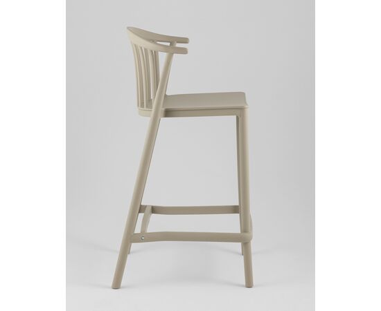 Стул полубарный Campo пластик зеленый, изображение 4 | Интернет магазин мебели и декора LifeDekor