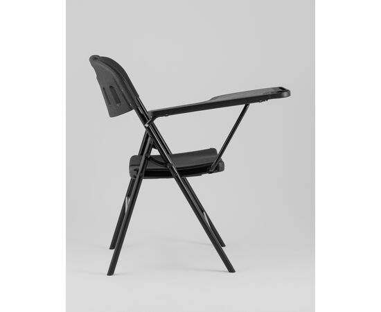 Стул складной банкетный со столиком черный, изображение 5 | Интернет магазин мебели и декора LifeDekor