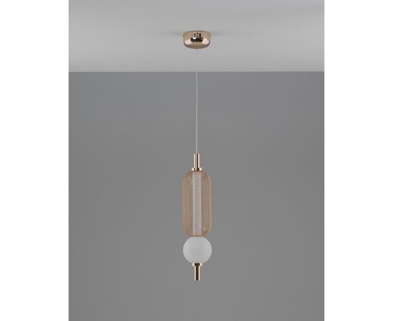 Светильник подвесной светодиодный Moderli V11255-PL Lattice, изображение 3 | Интернет магазин мебели и декора LifeDekor