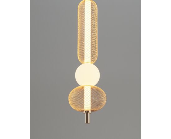 Светильник подвесной светодиодный Moderli V11256-PL Lattice, изображение 4 | Интернет магазин мебели и декора LifeDekor