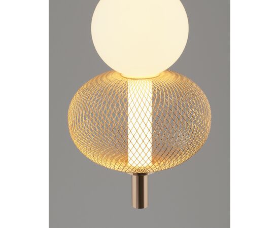 Светильник подвесной светодиодный Moderli V11256-PL Lattice, изображение 5 | Интернет магазин мебели и декора LifeDekor