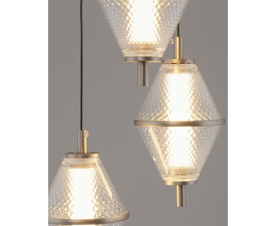 Светильник подвесной светодиодный Moderli V11368-PL Senta, изображение 5 | Интернет магазин мебели и декора LifeDekor