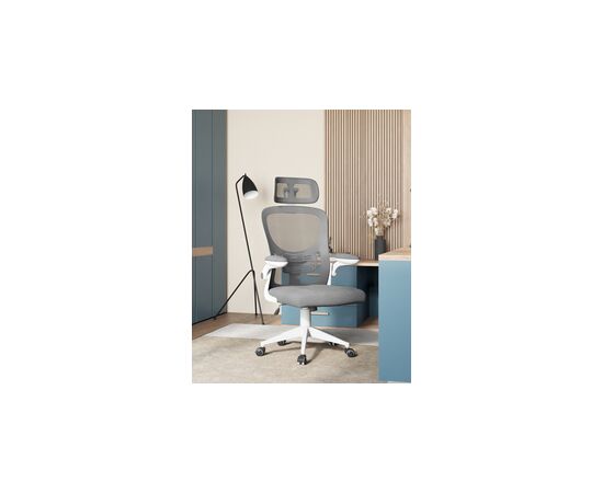 Кресло офисное TopChairs Airone серый ткань, изображение 31 | Интернет магазин мебели и декора LifeDekor