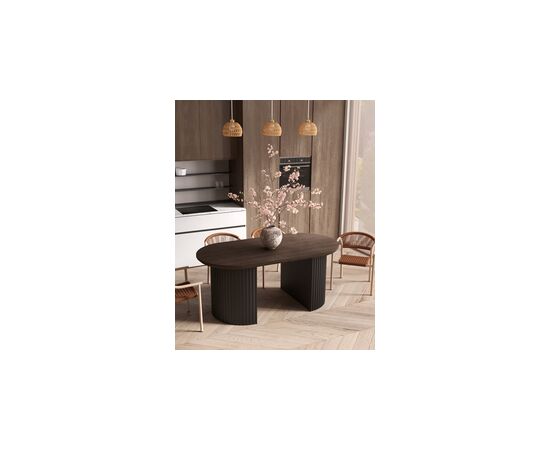 Стул Syna коричневый бежевые ножки, изображение 32 | Интернет магазин мебели и декора LifeDekor