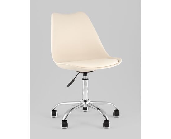 Стул BLOK SN пластиковый бежевый, изображение 2 | Интернет магазин мебели и декора LifeDekor