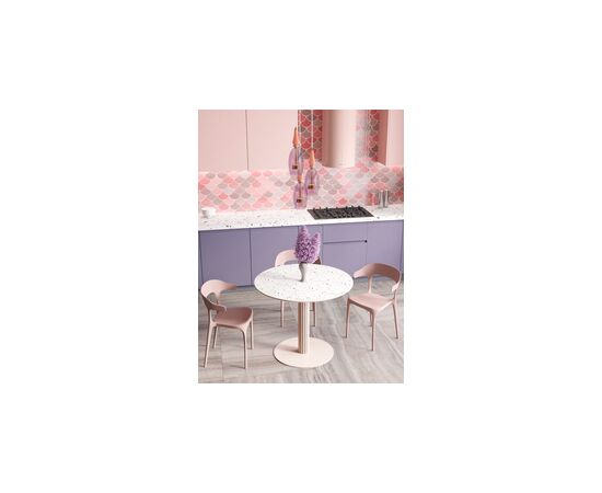 Стул Neo  пластик нежно-розовый, изображение 34 | Интернет магазин мебели и декора LifeDekor