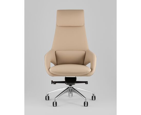 Кресло руководителя TopChairs Reign бежевый, изображение 5 | Интернет магазин мебели и декора LifeDekor