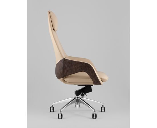 Кресло руководителя TopChairs Reign бежевый, изображение 6 | Интернет магазин мебели и декора LifeDekor