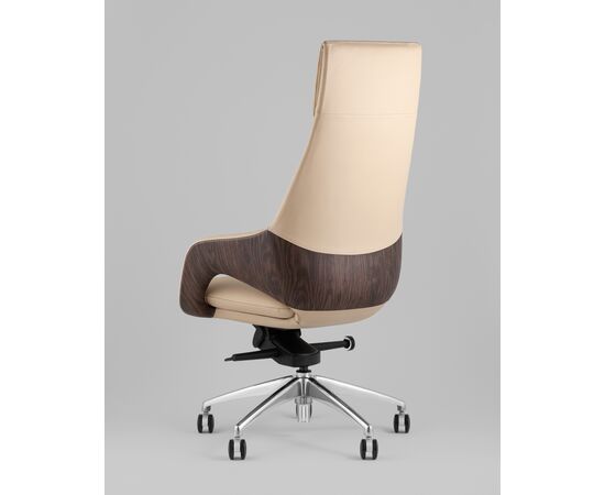 Кресло руководителя TopChairs Reign бежевый, изображение 8 | Интернет магазин мебели и декора LifeDekor