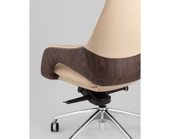Кресло руководителя TopChairs Reign бежевый, изображение 9 | Интернет магазин мебели и декора LifeDekor
