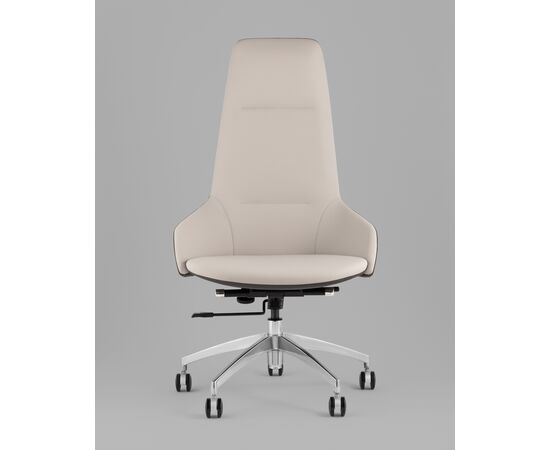 Кресло руководителя TopChairs Soulo светло-серый, серый, изображение 5 | Интернет магазин мебели и декора LifeDekor