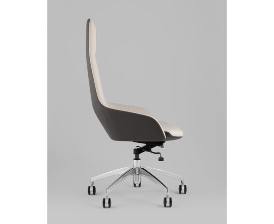 Кресло руководителя TopChairs Soulo светло-серый, серый, изображение 6 | Интернет магазин мебели и декора LifeDekor