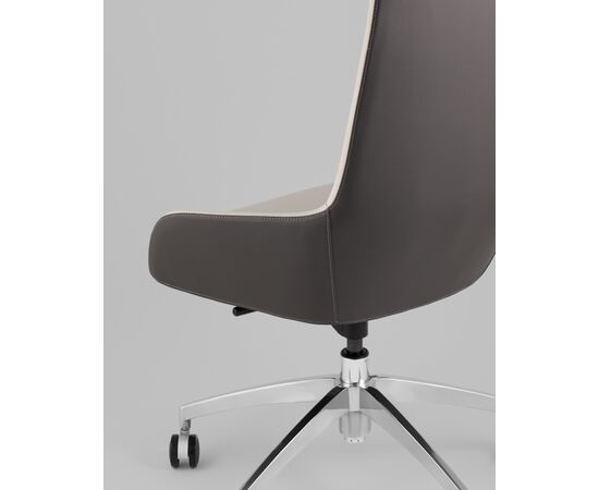 Кресло руководителя TopChairs Soulo светло-серый, серый, изображение 9 | Интернет магазин мебели и декора LifeDekor