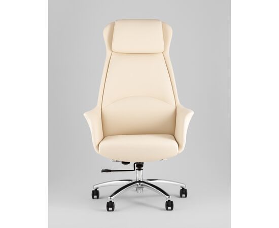 Кресло руководителя TopChairs Viking NEW бежевое, изображение 7 | Интернет магазин мебели и декора LifeDekor