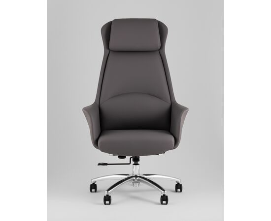 Кресло руководителя TopChairs Viking NEW серое, изображение 5 | Интернет магазин мебели и декора LifeDekor