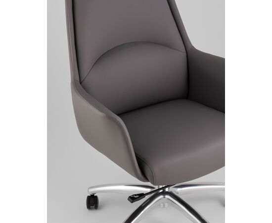 Кресло руководителя TopChairs Viking NEW серое, изображение 10 | Интернет магазин мебели и декора LifeDekor